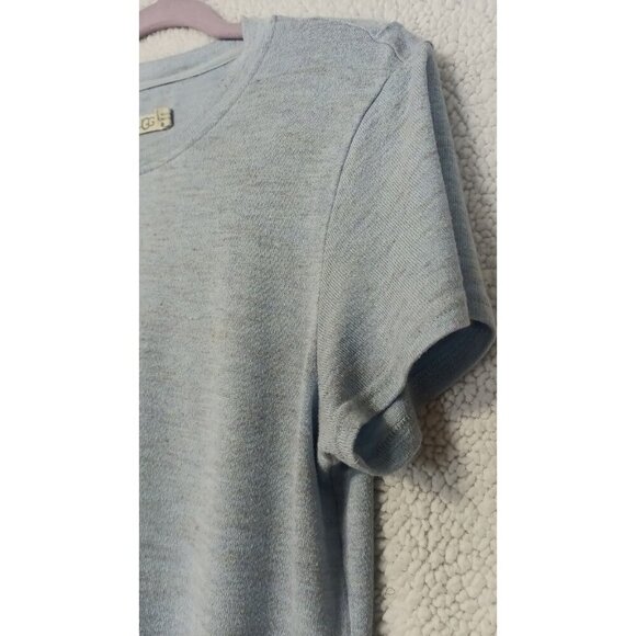 Ugg Women's Short Sleeve Robins Egg Blue TShirt Top Size Small Tee Multi Color - Picture 11 of 14